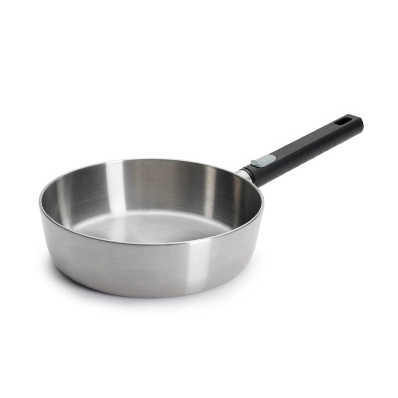 Sauteuse inox manche amovible 24cm Logic Woll
