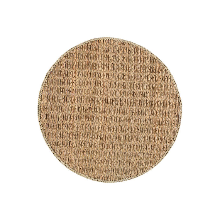 Set de table callia herbe de mer beige 38cm Tiseco
