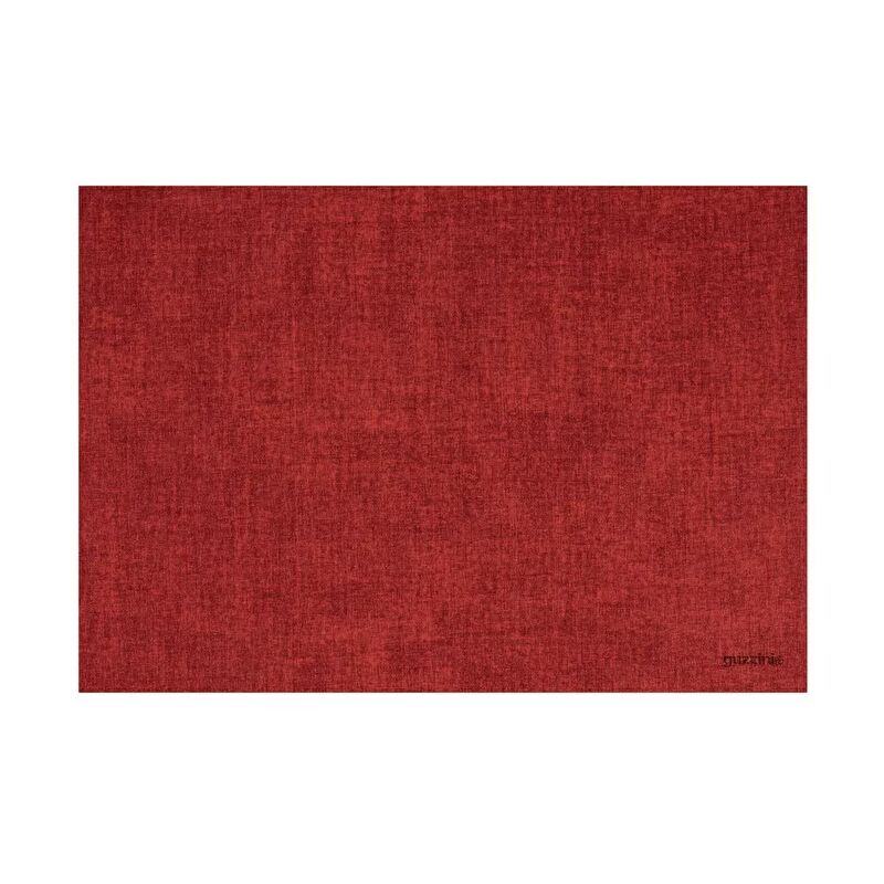 Set de table rouge fabric