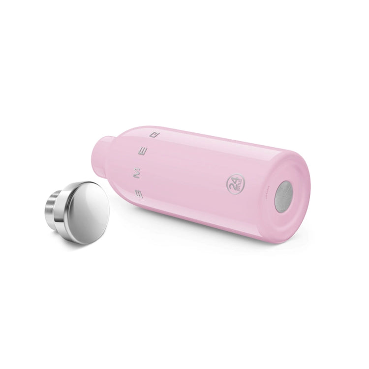 Bouteille isotherme en acier inoxydable 500ml Rose Années 50 Smeg