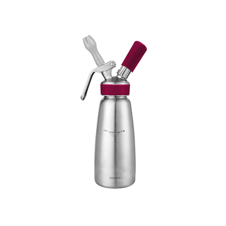 Siphon professionnel en inox 0,5L Gobel