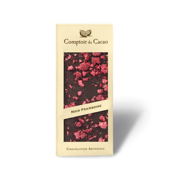 Tablette Chocolat noir framboise