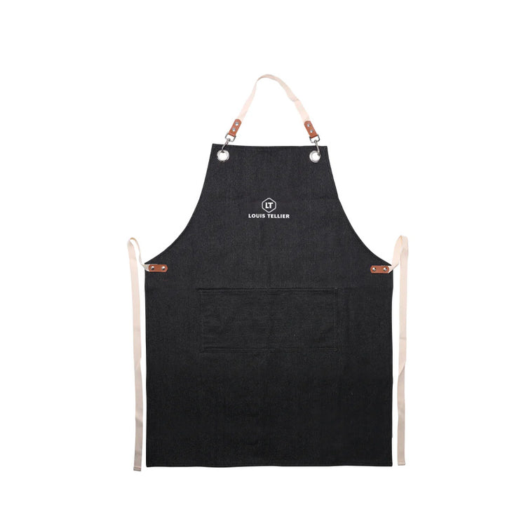Tablier en tissu oxford denim Louis Tellier