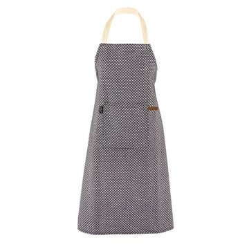 Tablier de cuisine noir et blanc Sherlock Lagarto Tiseco