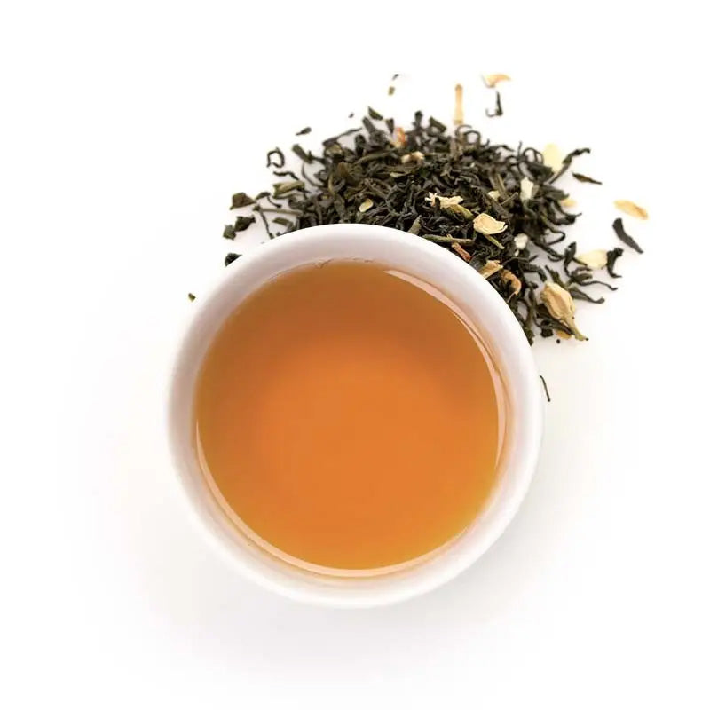 Thé vert jasmin bio en vrac 100g Terre d'Oc