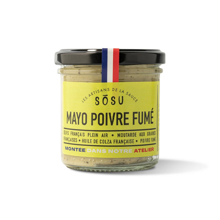 Sauce mayonnaise poivre fumé 140g Sosu