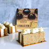 3 feuilles d'or alimentaire 22 carats 8x8cm Patisdecor