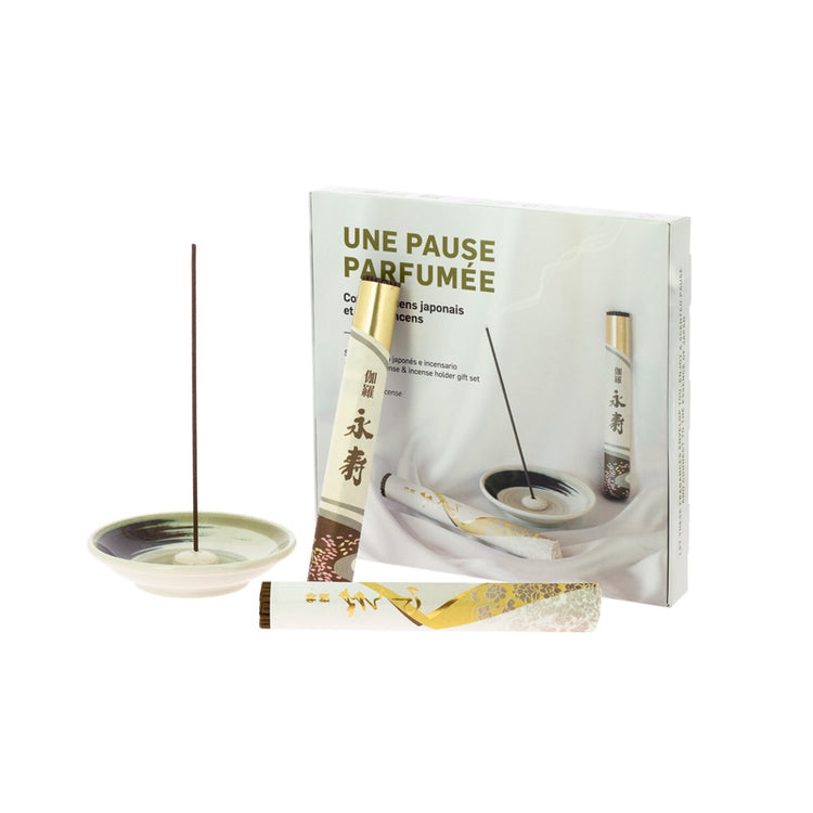 Coffret d'encens japonais Pause Parfumée Tierra Zen