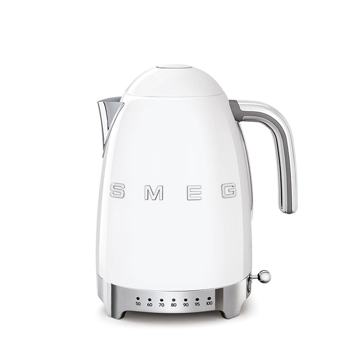 Bouilloire à température réglable Blanc Années 50 Smeg