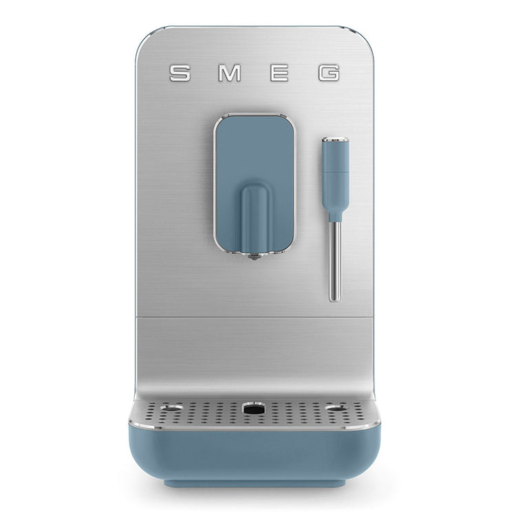 Expresso broyeur Bleu Orage Collezione Smeg