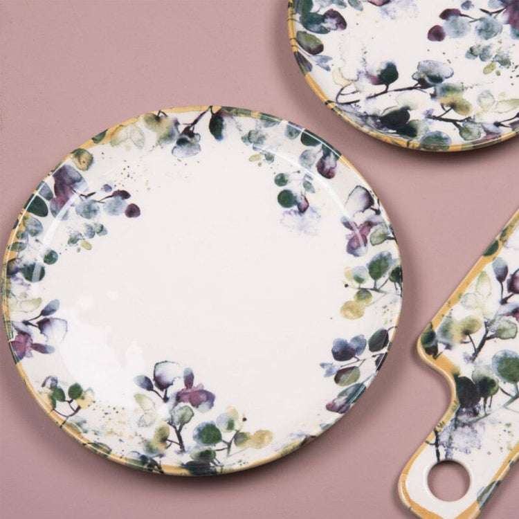 Assiette à dessert en céramique de 22,5cm Garden Table Passion