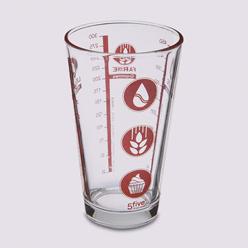 Verre doseur Verre gradué 500 ml Transparent Five
