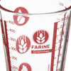 Verre doseur Verre gradué 500 ml Transparent Five