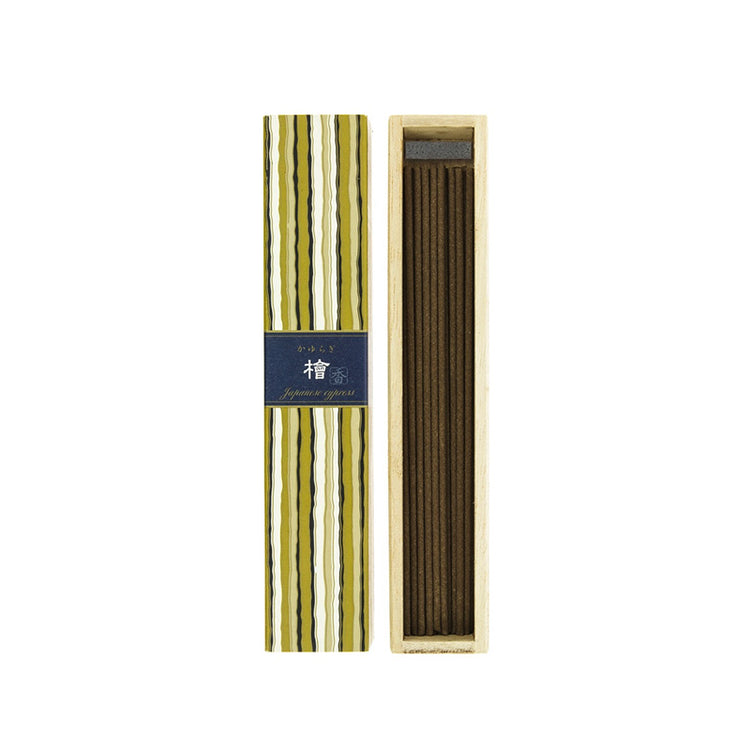 Encens Kayuragi Cyprès Japonais Hinoki Tierra Zen