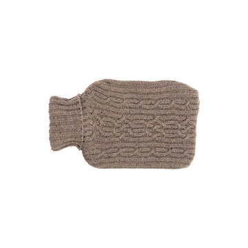 Bouillotte tricotée 2L gris Tiseco