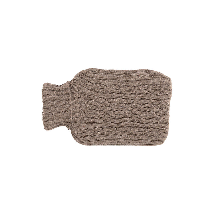 Bouillotte tricotée 2L gris Tiseco