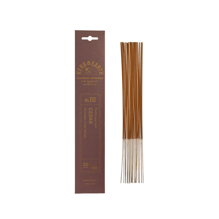 Encens Herb & Earth Cèdre Nippon Kodo
