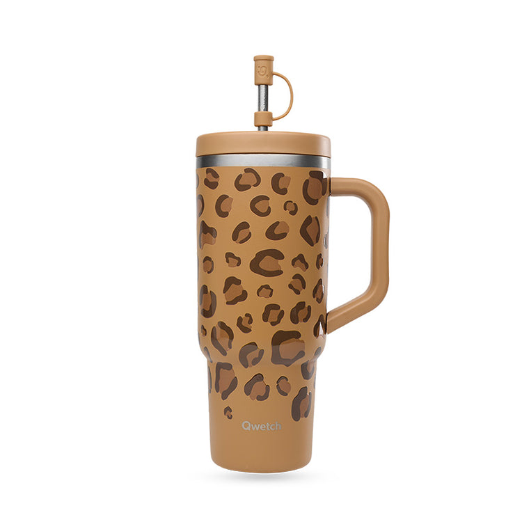 Travel cup isotherme en inox 900 ml camel Wild Qwetch